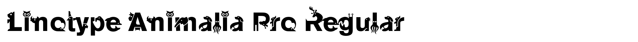 Linotype Animalia Pro Regular image